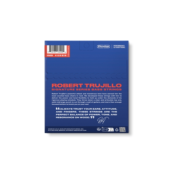Dunlop RTN45130 Robert Trujillo Nickel Wound 45-130