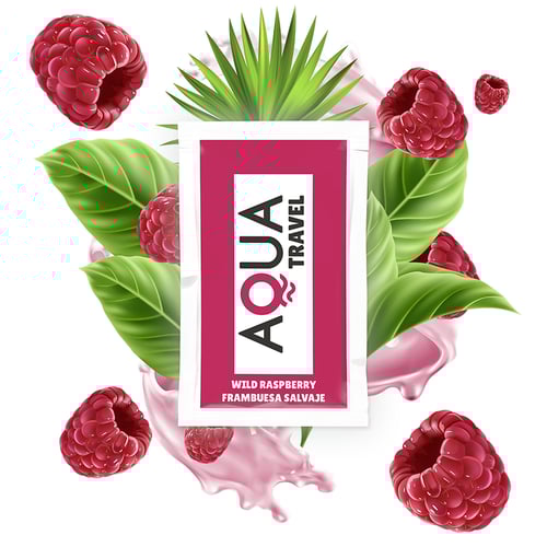 AQUA TRAVEL SCHMIERMITTEL AUF WASSERBASIS MIT WILD-HIMBEER-GESCHMACK ? 6 ML