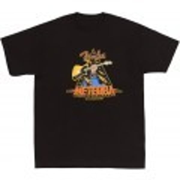 FENDER T-Shirt Meteora®, Black, S