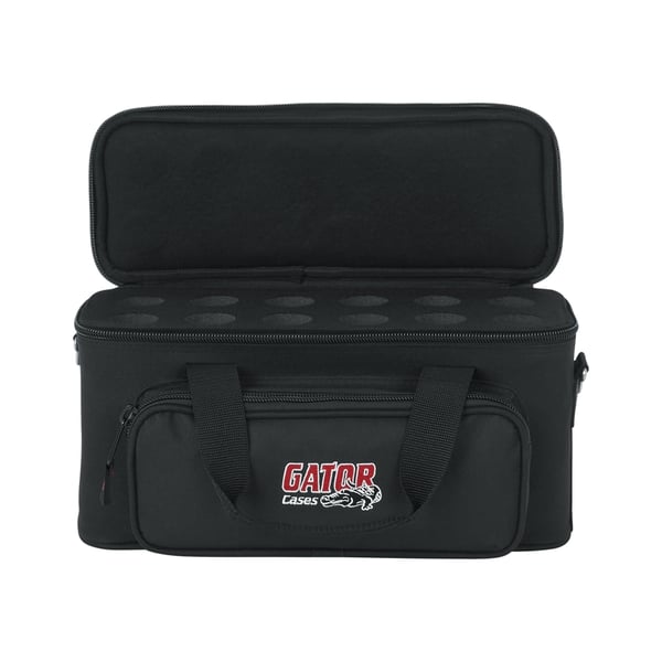 Gator Cases GM-12B Borsa 12 microfoni
