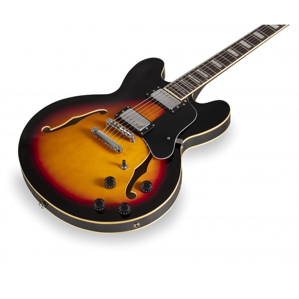 SOUNDSATION Chitarra semiacustica double cutaway con Humbucker. Modello J-ROOT H BSB
