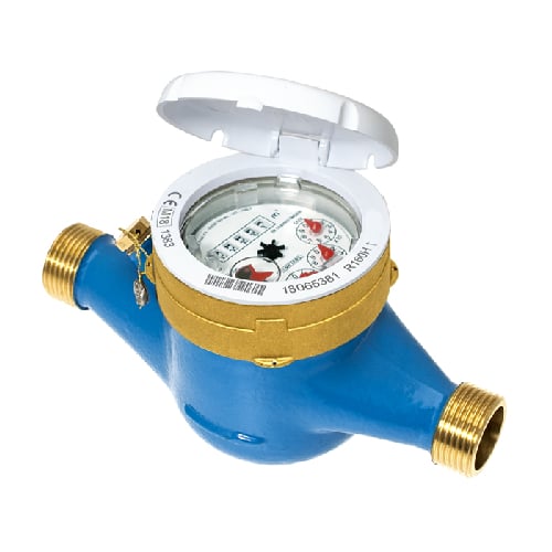 METER Contatore per acqua modello bagnato getto multiplo