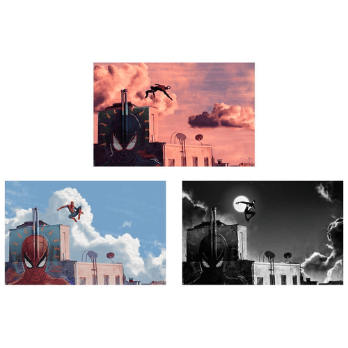 Marvel Set of 3 Art Prints Spider-Man 30 x 46 cm - unframed
