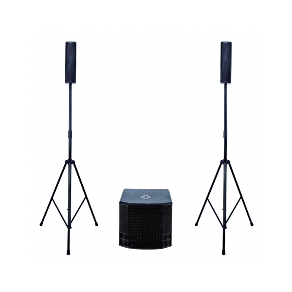 DB TECHNOLOGIES DB ES503 IMPIANTO COMPLETO ATTIVO 1000W SUBWOOFER + SATELLITI