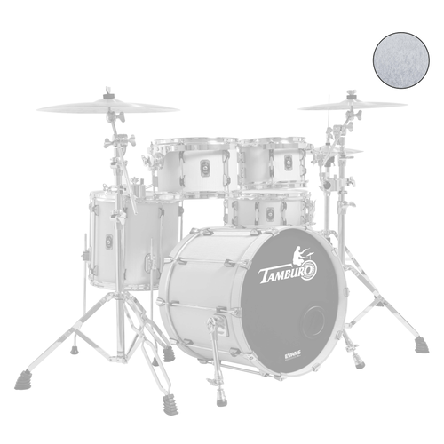 TAMBURO Batteria Serie UNIKA 5 pezzi colore Fantasy Red.