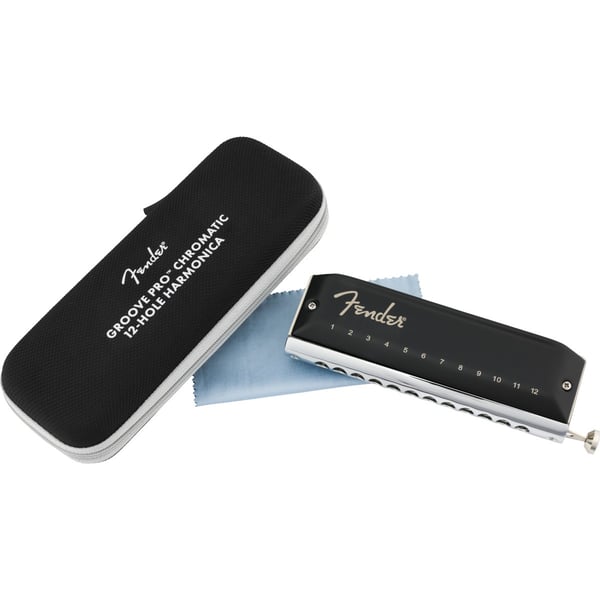 Armonica Fender Groove Pro Chromatic 12-Hole Harmonica C DO 0990701101