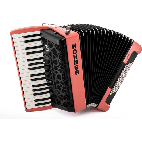 HOHNER BRAVO MYCOLOR III 72 FIRE (RAL D2-020 50 30)