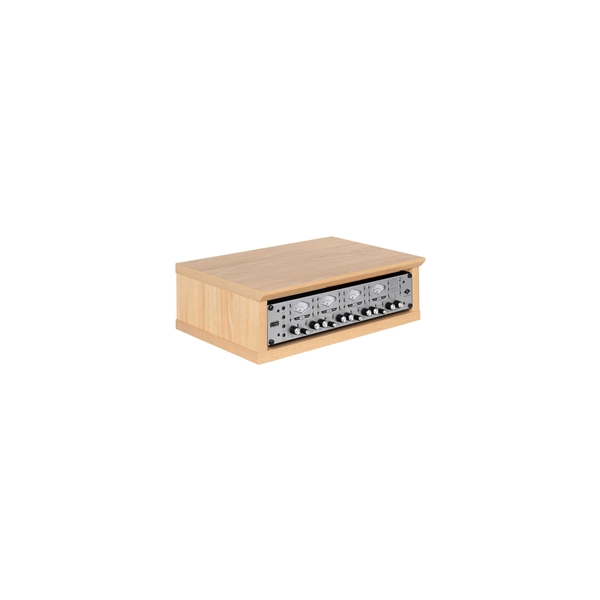 Gator Frameworks GFW-ELITERK-2U-MPL Rack 2U in legno naturale opaco<br>