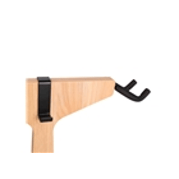 Gator Frameworks GFW-ELITEGTRHNGSTD-2X-MPL Stand appendi-chitarra doppio in finitura naturale acero opaco<br>