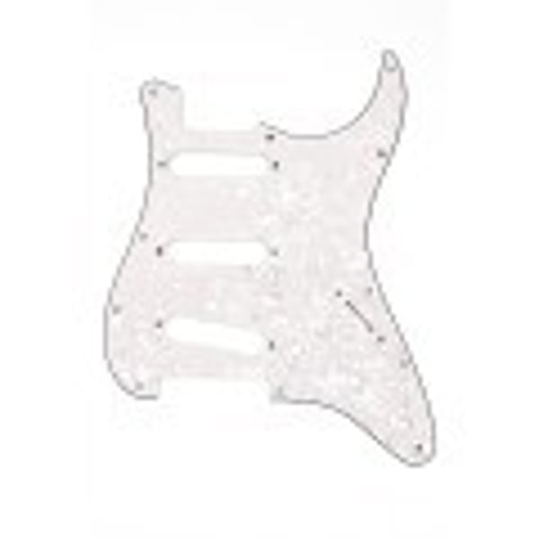 FENDER Battipenna Stratocaster® S / S / S 11 fori White Pearl 4-strati