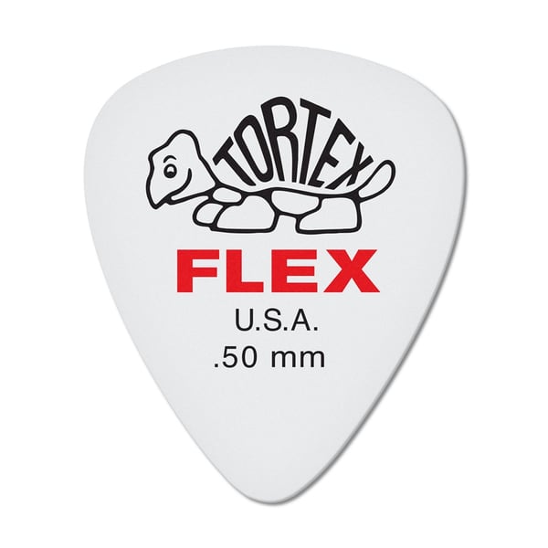 Dunlop 428P.50 Tortex Flex Standard .50 mm Pack/12