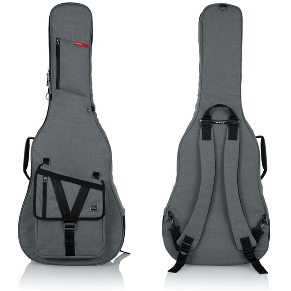 Gator Cases GT-ACOUSTIC-GRY Borsa Transit chitarra acustica Grigio chiaro