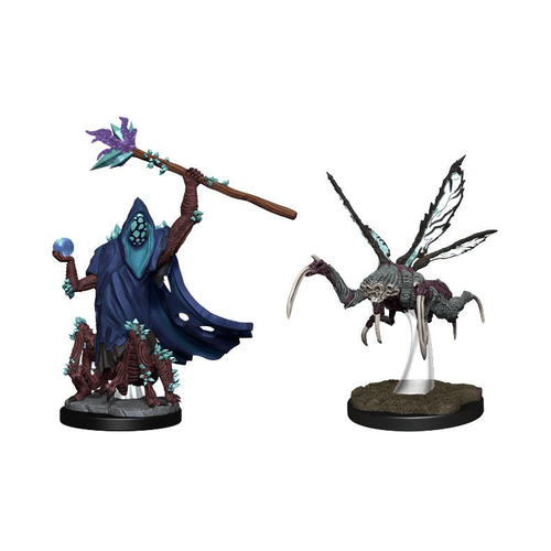 Critical Role Unpainted Miniatures Core Spawn Emissary and Seer Case (2)