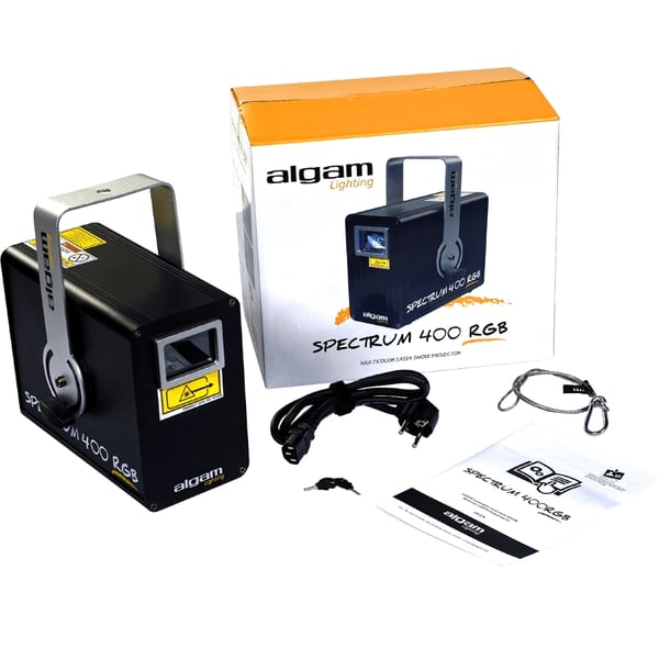 Algam Lighting SPECTRUM 400 RGB Laser policromo red, green, blu