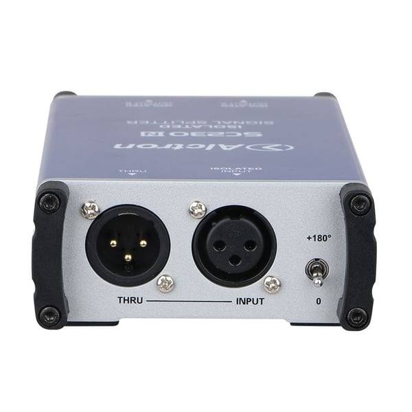 ALCTRON SC230N SPLITTER MICROFONICO DA 1 IN A 2 OUT + THRU