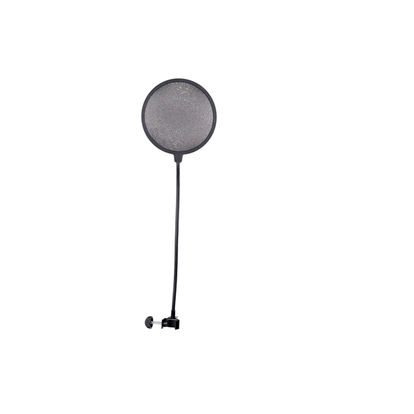 Gator Frameworks RI-POPFILTER Filtro anti-pop per microfono con montaggio a morsetto