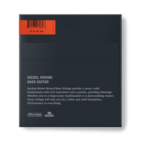 Dunlop DBN45100 Nickel Wound, Medium Light Set/4