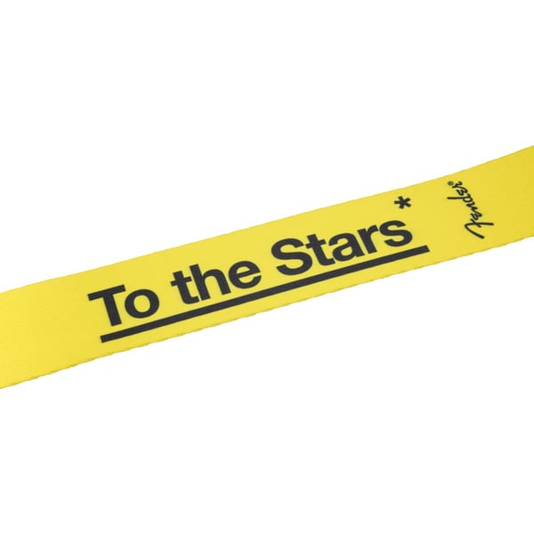 FENDER Tracolla Tom DeLonge To The Stars Strap, Graffiti Yellow