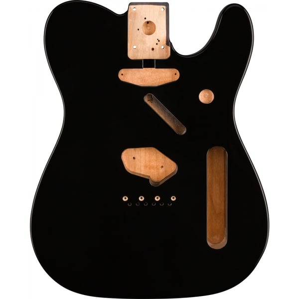 FENDER Supporto per ponte vintage con Body in ontano Telecaster® SS serie classica anni '60, Black