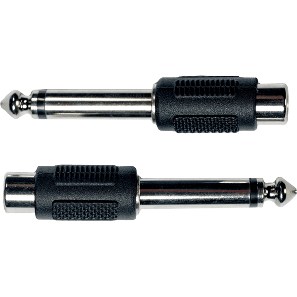Yellow Cable AD03 Adattatore Jack Mono Maschio/RCA Femmina 2 Pcs