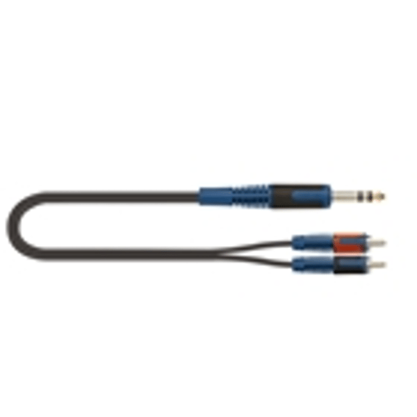 Quik Lok RKSA/120-2 Jack Stereo/2 RCA Maschio