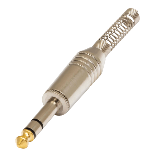 PROEL STAGE Connettore professionale jack stereo 6,3 mm  1/4. Colore: Argento.
