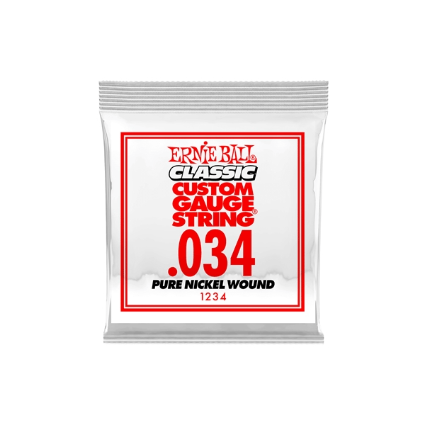 Ernie Ball 1234 Pure Nickel Wound .034