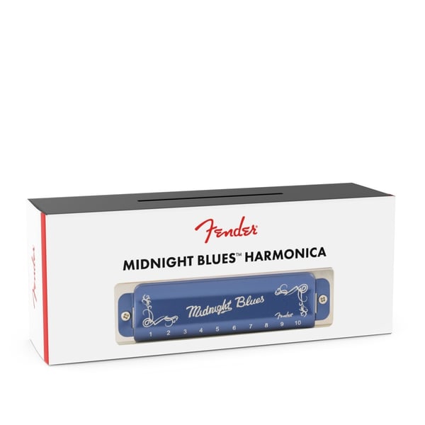 FENDER Midnight Blues Harmonica, Key of E