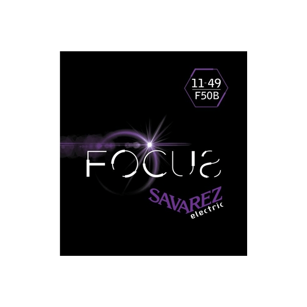 Savarez F50B Corde Focus per Chitarra Elettrica 11-49, Set/6