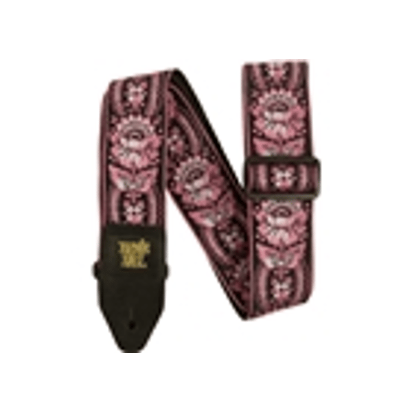 Ernie Ball 5347 Pink Orleans Jacquard Strap