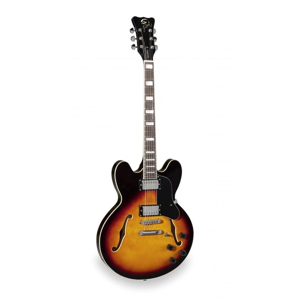 SOUNDSATION Chitarra semiacustica double cutaway con Humbucker. Modello J-ROOT H VSB