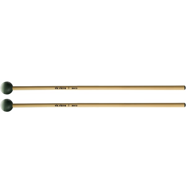 Vic Firth M410 - Articulate Series Mallet - Med. Hard Rubber Round