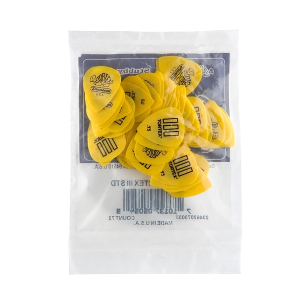 Dunlop 462R Tortex III Yellow .73