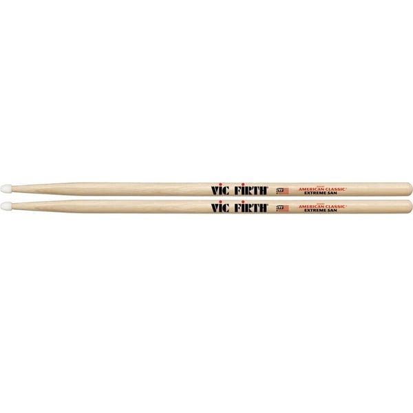 VIC FIRTH Bacchette American Classic Hickory Punta in Nylon (Extreme). Modello X5AN