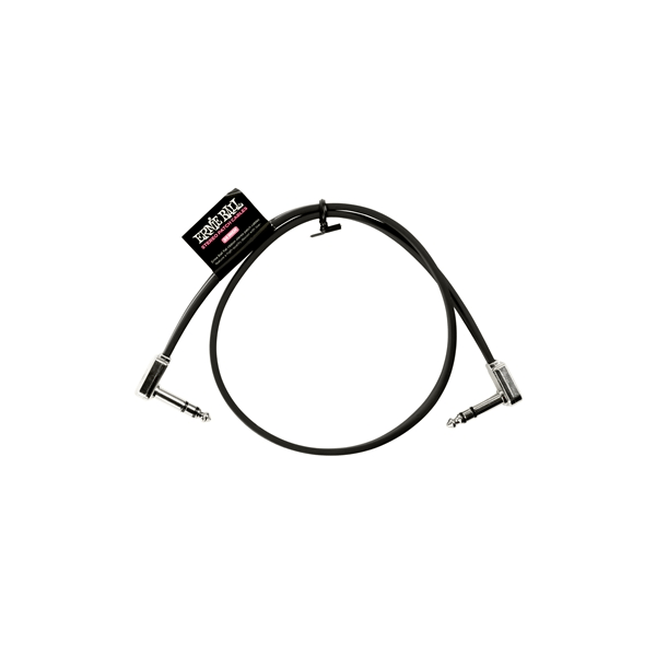Ernie Ball 6410 Single Flat Ribbon Stereo Patch Cable 60,96cm