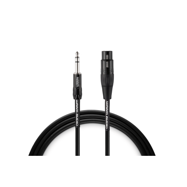 WARM AUDIO Cavo XLR Femmina a TRS Maschio 0.9 mt