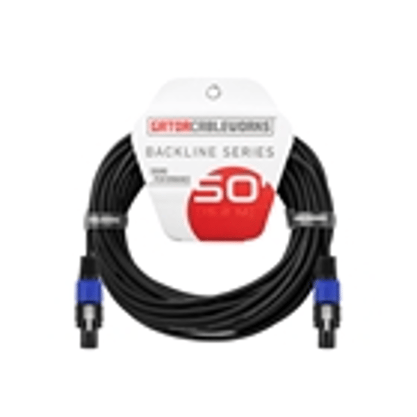 Gator Cableworks GCWB-SPK-50-2TL Cavo speaker speakon/speakon 15 m Serie Backline