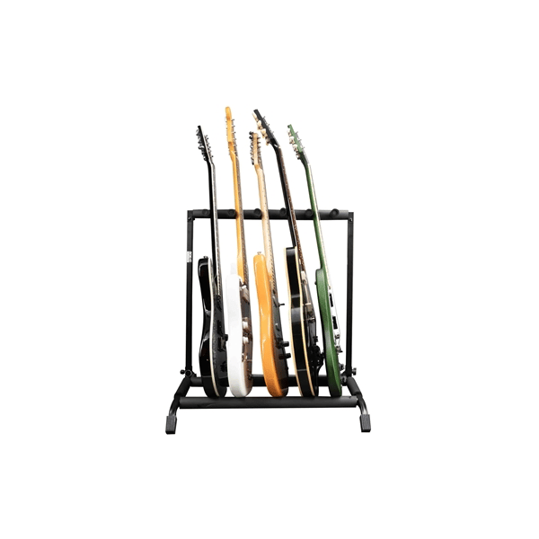 Gator Frameworks RI-GTR-RACK5 Supporto pieghevole per 5 chitarre<br>