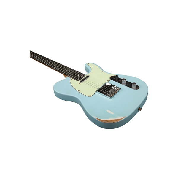 Eko Guitars VT-380 Relic Daphne Blue