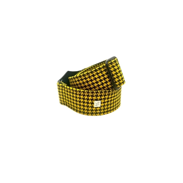 Get'm Get'm Fly Hounds Tooth Yellow