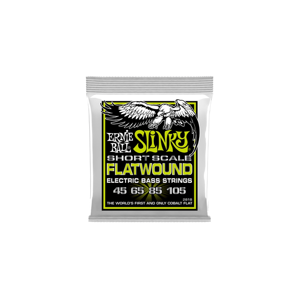 Ernie Ball 2818 Slinky Short Scale Flatwound El Bass 45-105