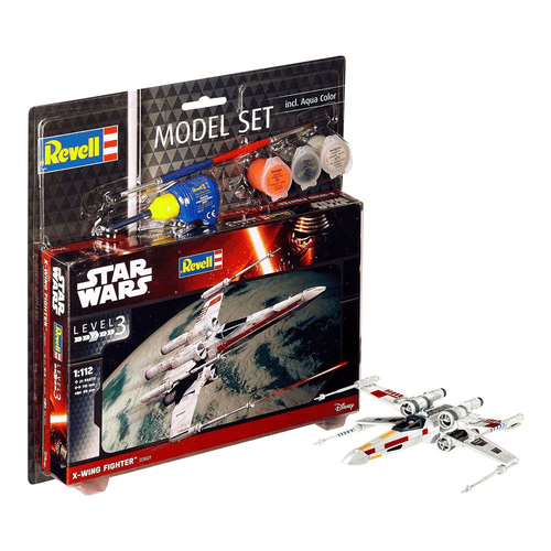 Star Wars maquette 1/112 Model Set X-Wing Fighter 11 cm