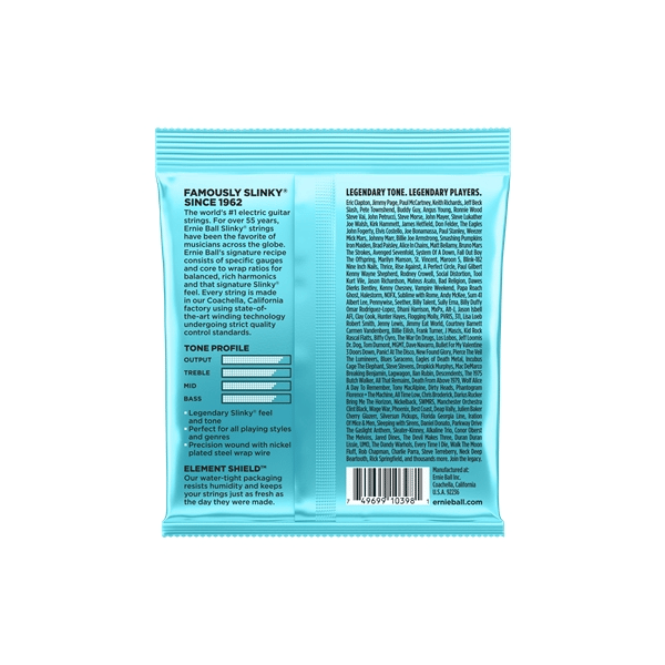 Ernie Ball 2228 Nickel Wound Mighty Slinky 8,5-40