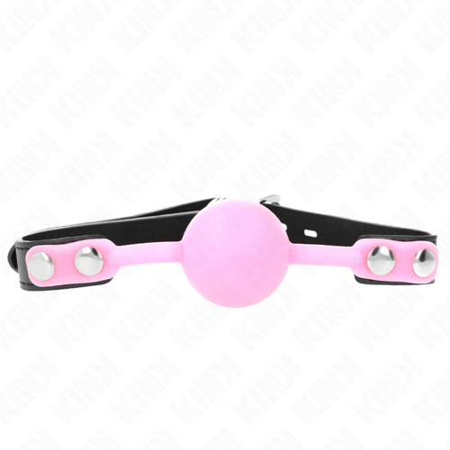 KINK COLLAR & GAG KINK - SFERA LUMINOSA IN SILICONE 4 CM GAG 60 x 2 CM