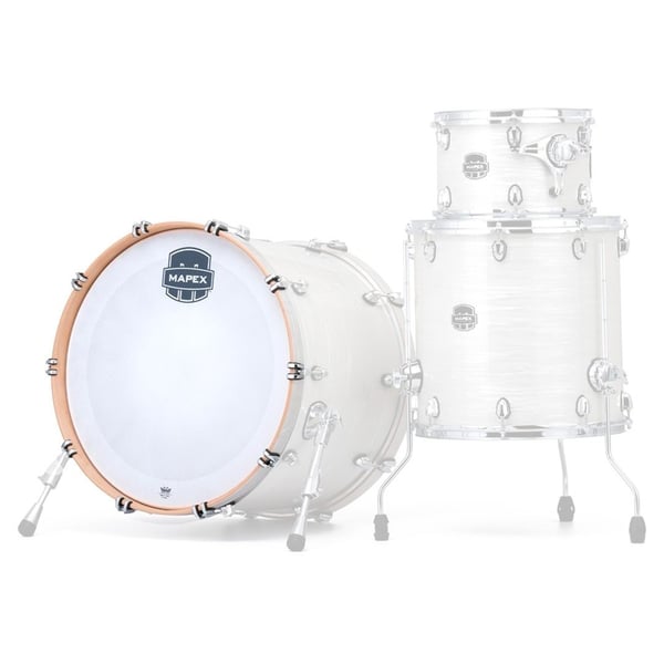 MAPEX IT 0133-2400A-VW COPPIA CERCHI 24 POLLICI FINITURA WHITE MARINE