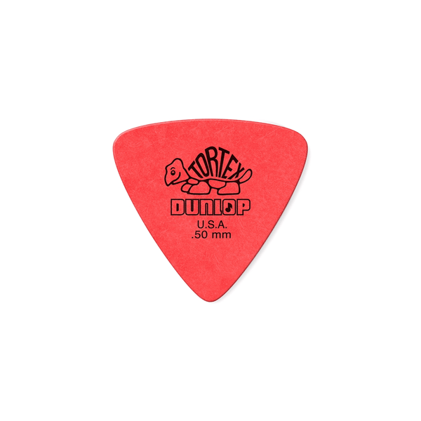 Dunlop 431P Tortex Triangle Red .50