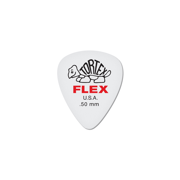 Dunlop 428P.50 Tortex Flex Standard .50 mm Pack/12