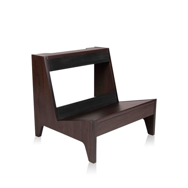 Gator Frameworks GFW-ELITEGTRAMPSM-BRN Stand per amplificatore combo Small in finitura Dark Walnut Brown<br>