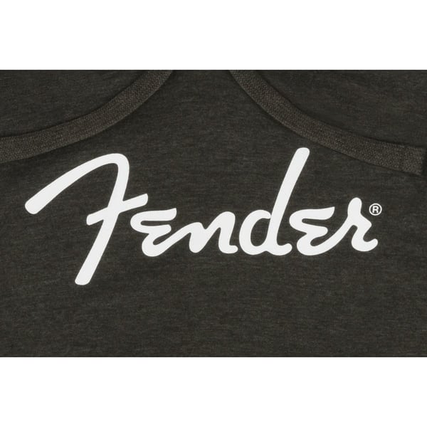 Felpa Fender Spaghetti Logo Grigio Melange, M