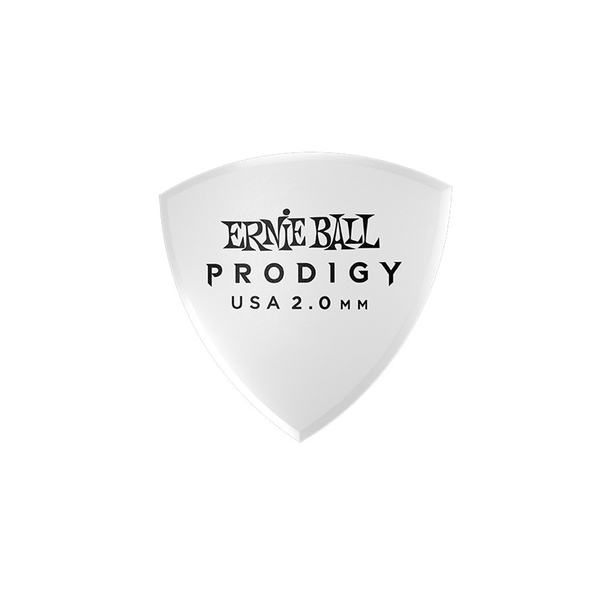 Ernie Ball 9338 Plettri Prodigy Large White 2,0 mm Busta 6
